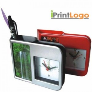 DESK PEN HOLDER CLOCK-IGT-1007